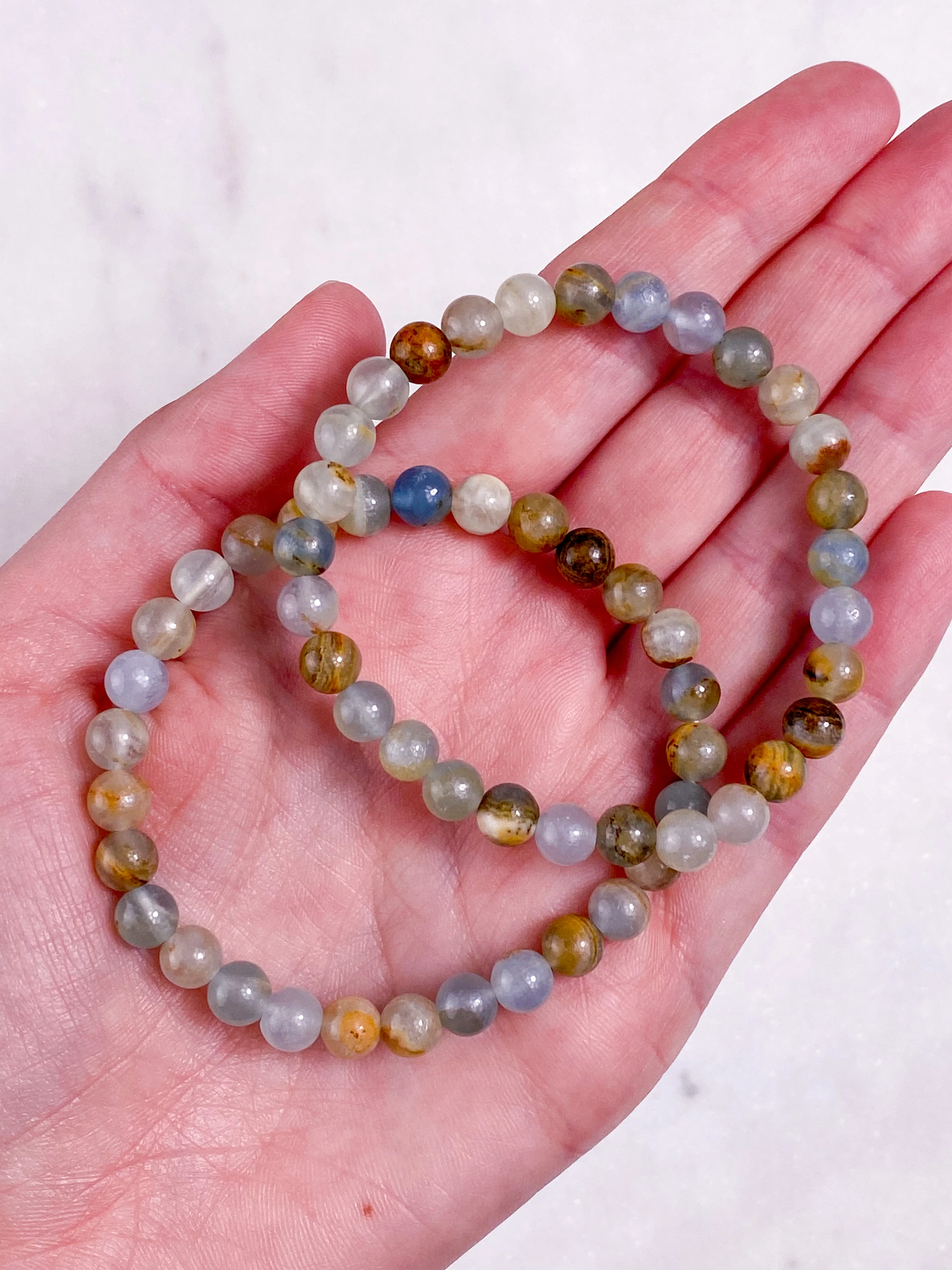 Blå Onyx Armbånd - Image 4