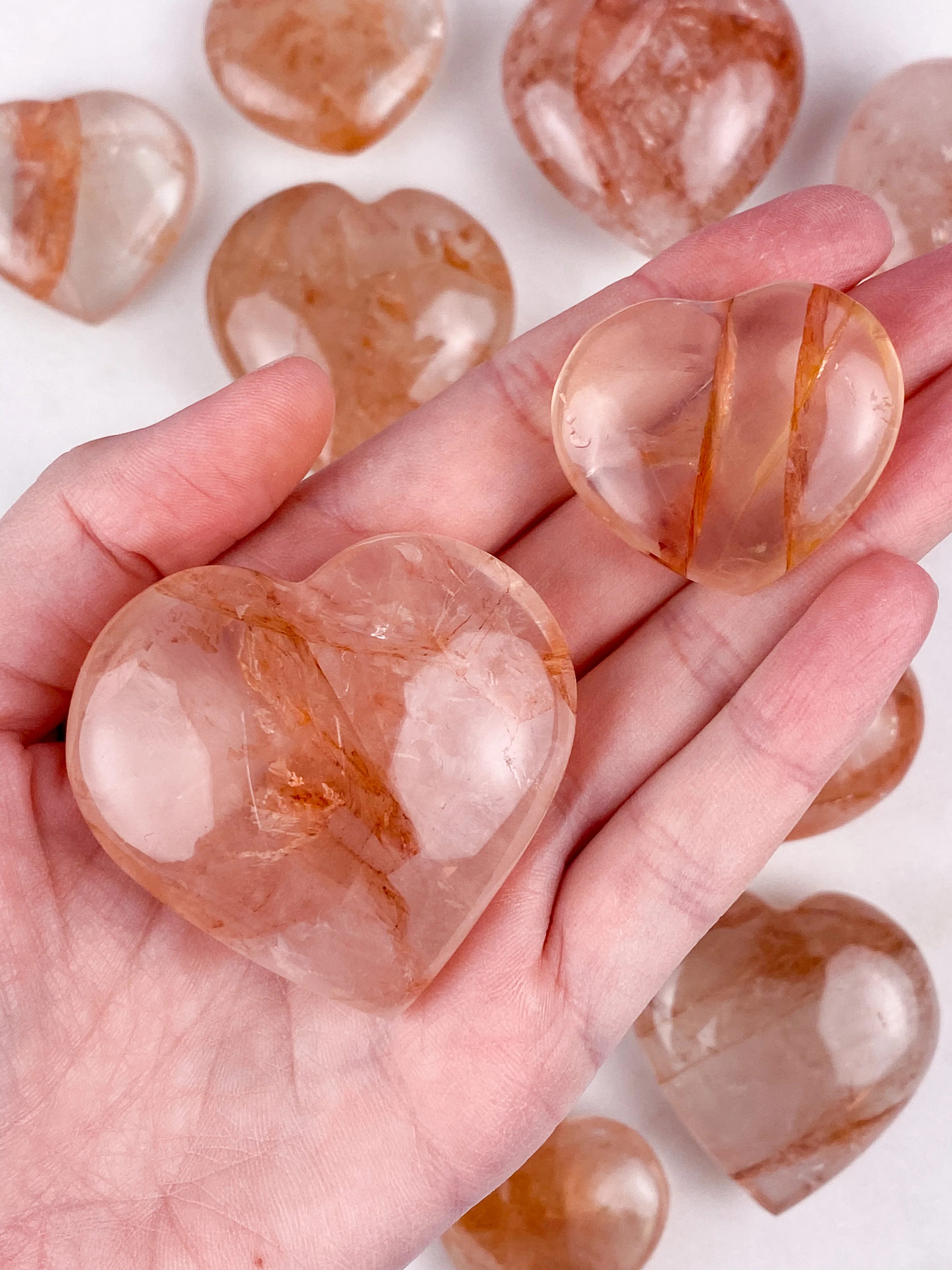 Hæmatit Kvarts Hjerte - Image 3