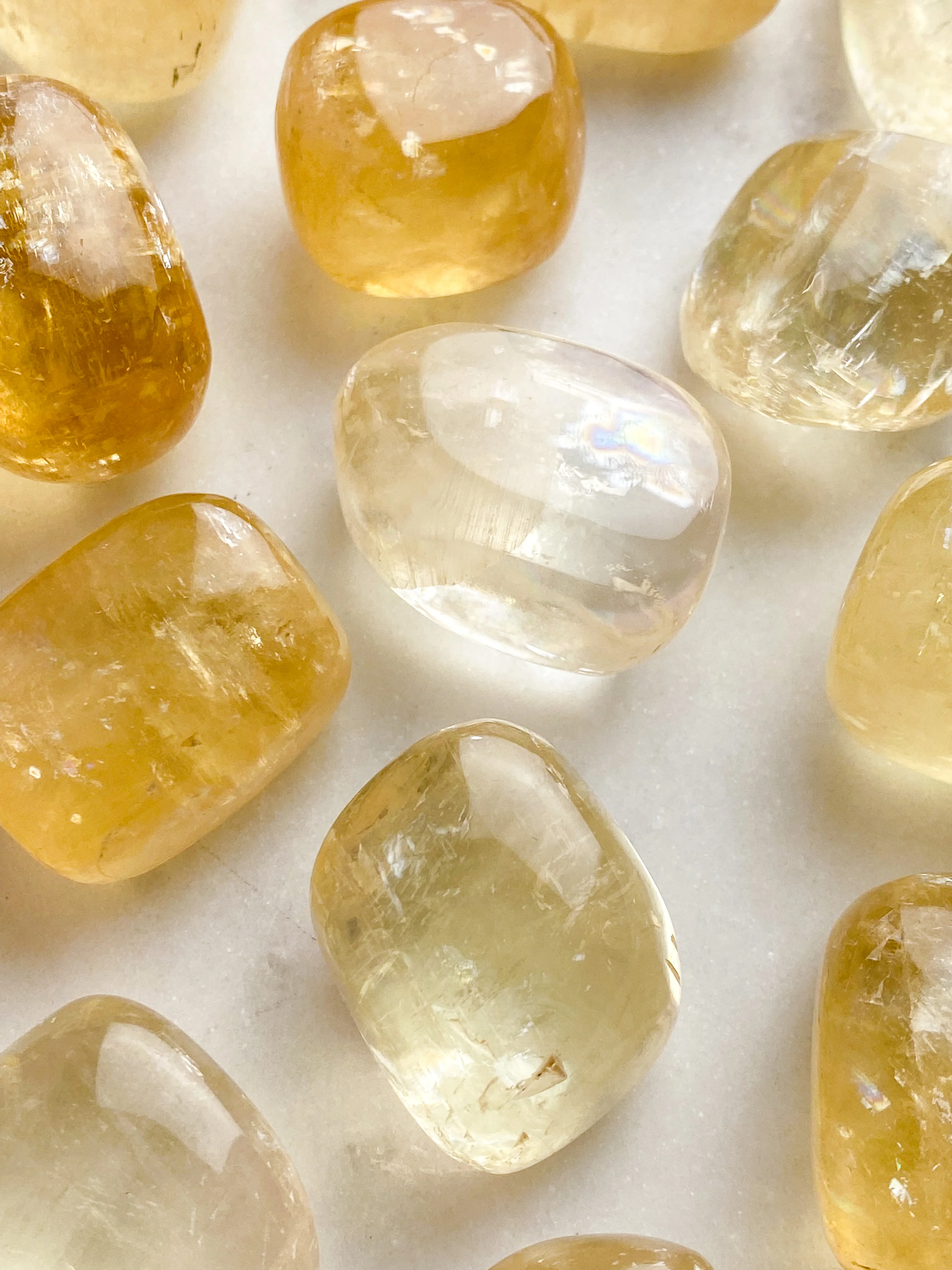 Honning Calcit Poleret - Image 3