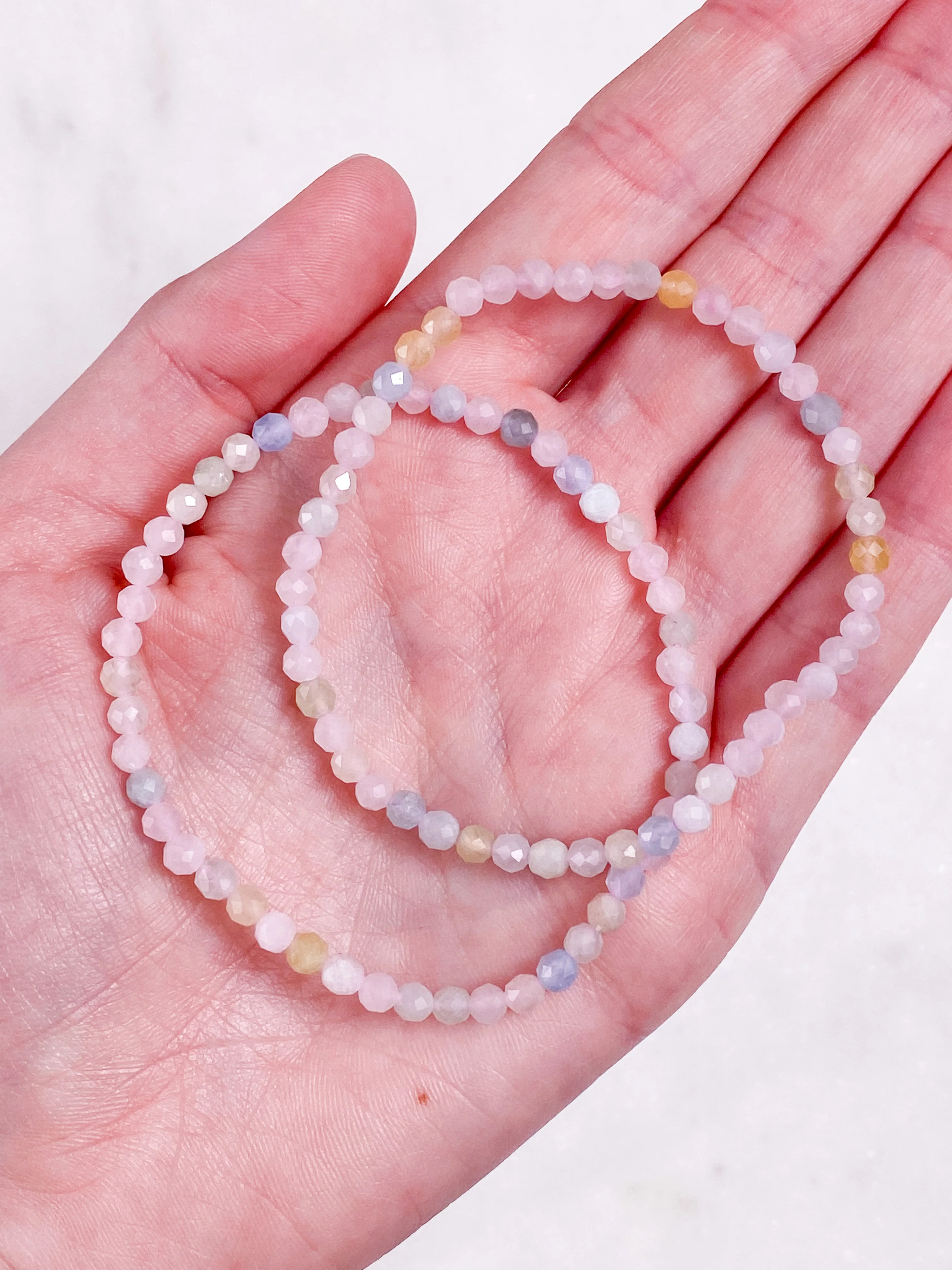 Morganit Armbånd (Facet) - Image 3