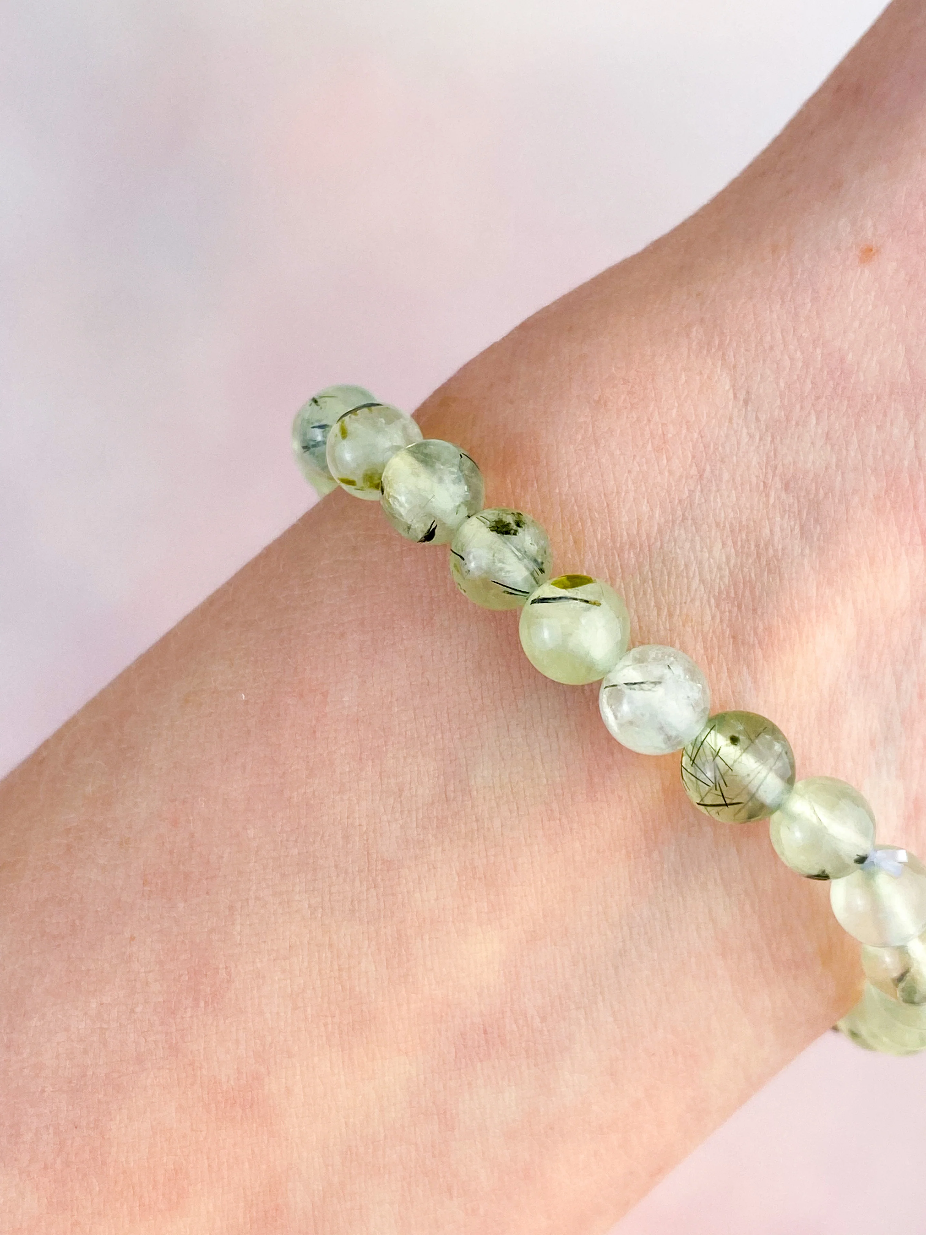 Prehnit Armbånd - Image 5