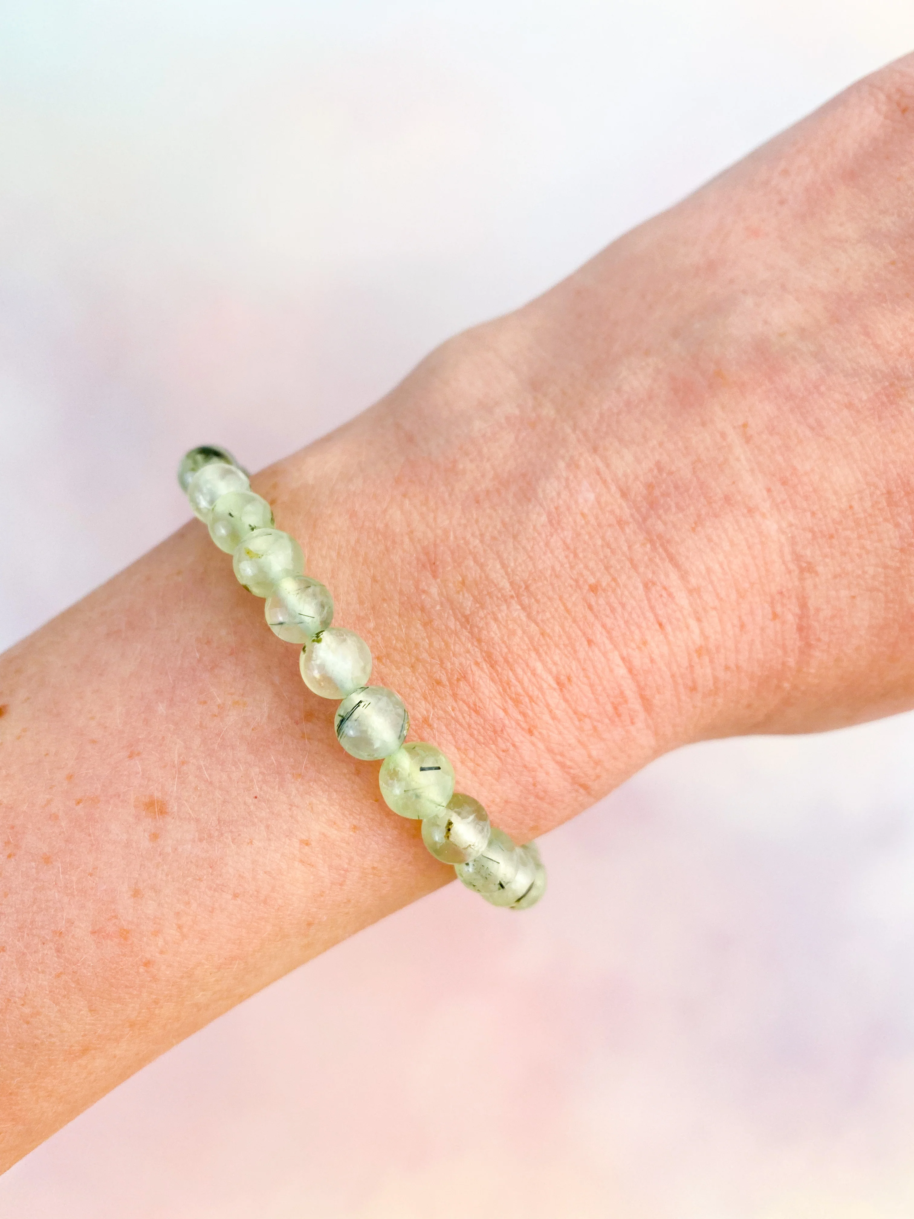 Prehnit Armbånd - Image 6