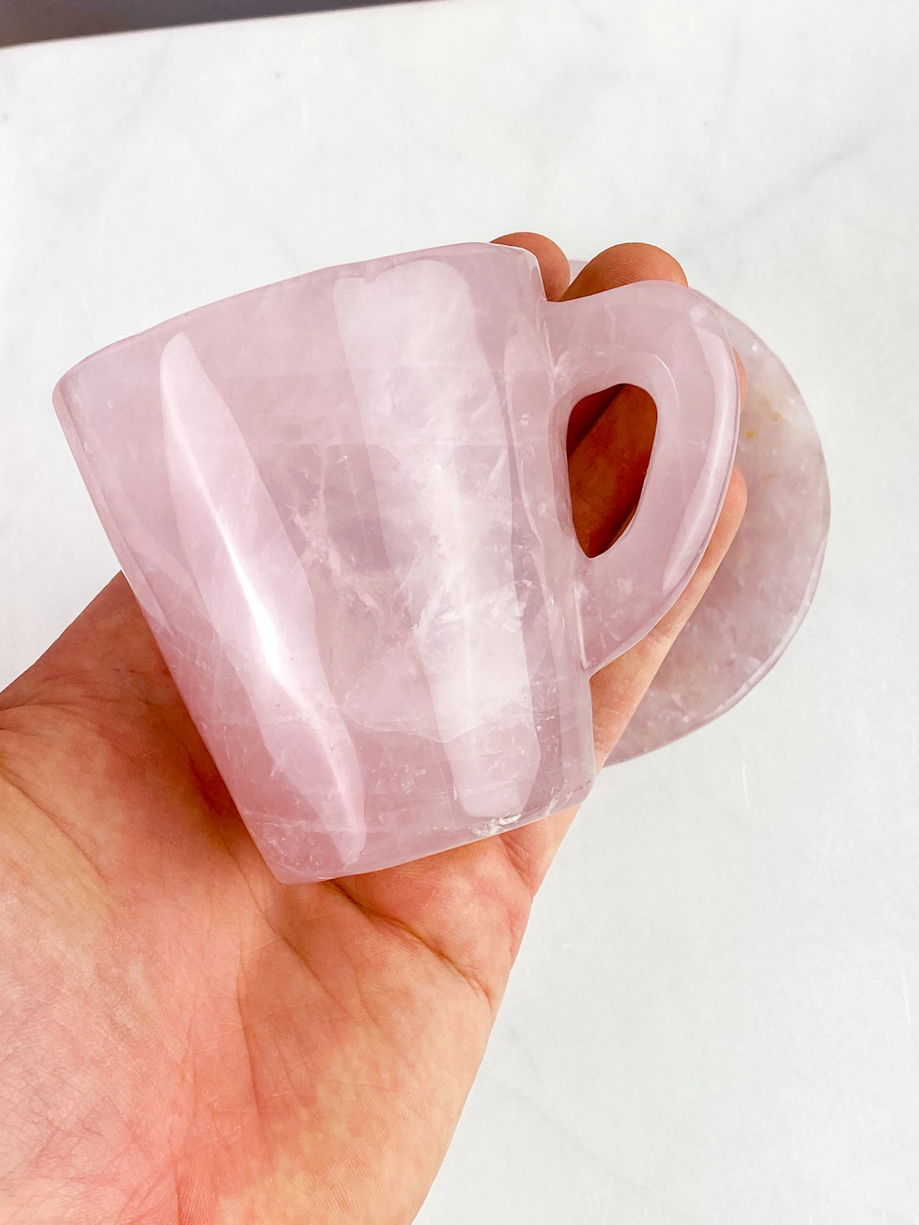 Rosakvarts Kop og underkop (Nr. 1) - Image 3
